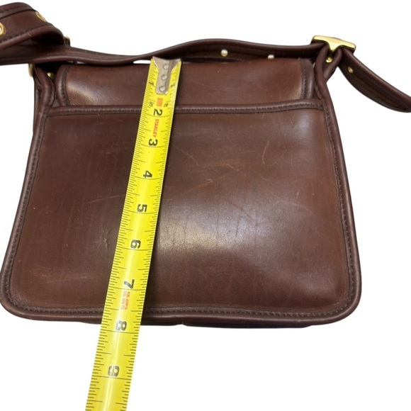 Coach vintage brown leather rambler bag 9061 - Picture 9 of 12